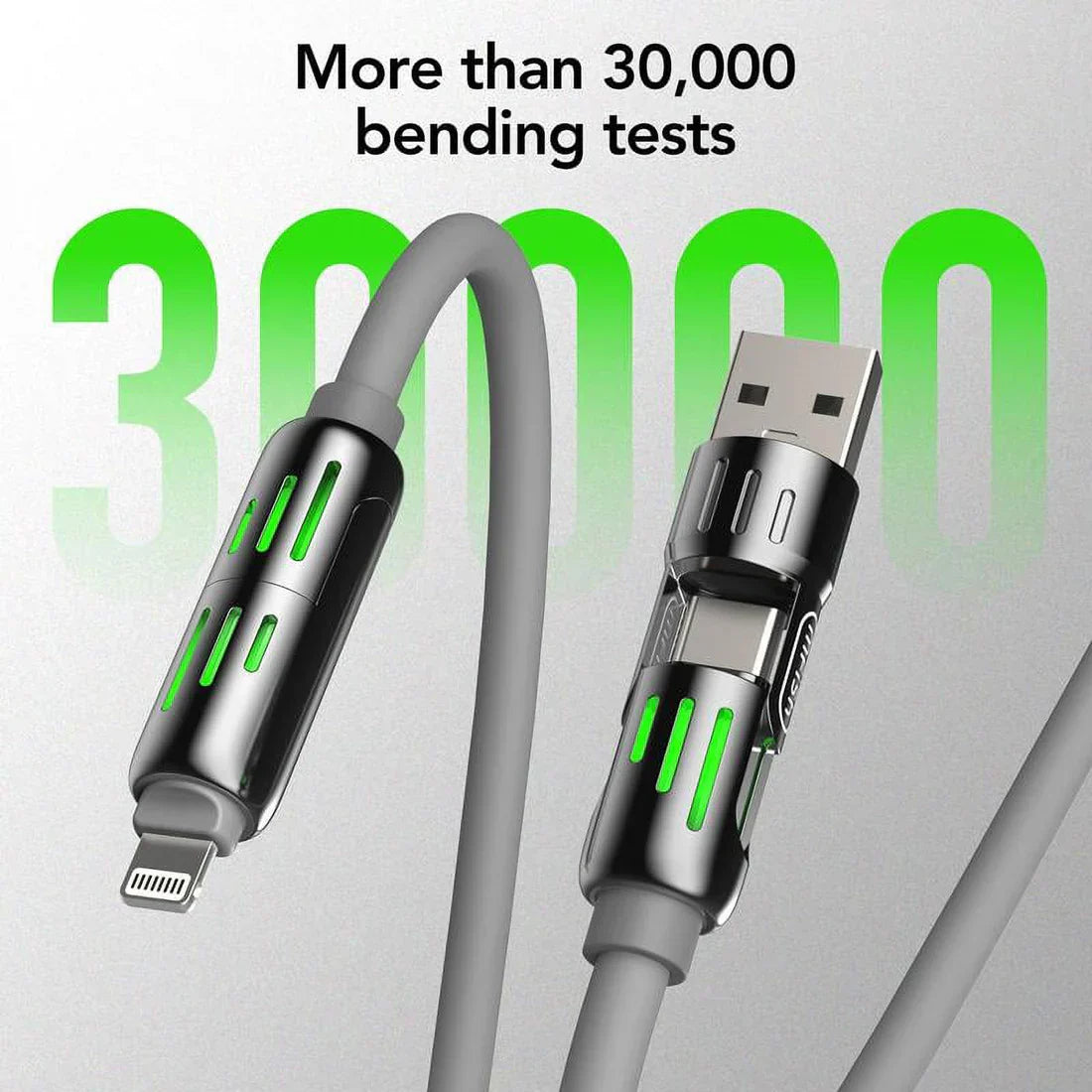 4-in-1 Multi USB Charging Cable | كابل شحن USB متعدد 4 في 1