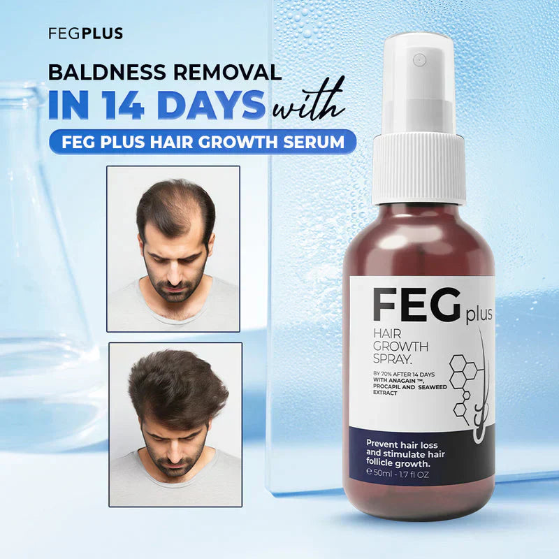 FEG™ PLUS | أكثر بخاخات نمو الشعر شهرة