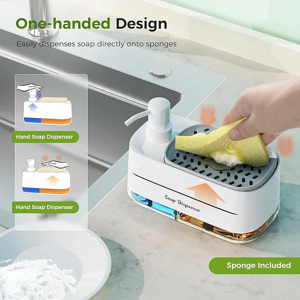 مجموعة موزع الصابون الذكية – Smart Soap Dispenser Set