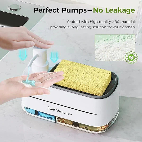 مجموعة موزع الصابون الذكية – Smart Soap Dispenser Set