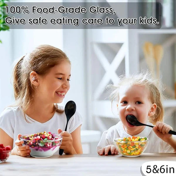 أطباق زجاجية (قطعتان) – Glass Bowl Set (2Pc)