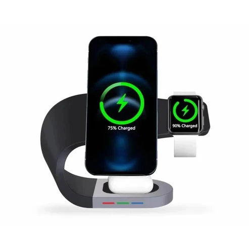 شاحن لاسلكي مغناطيسي (Y35) - Magnetic Suction Wireless Charger-(Y35)