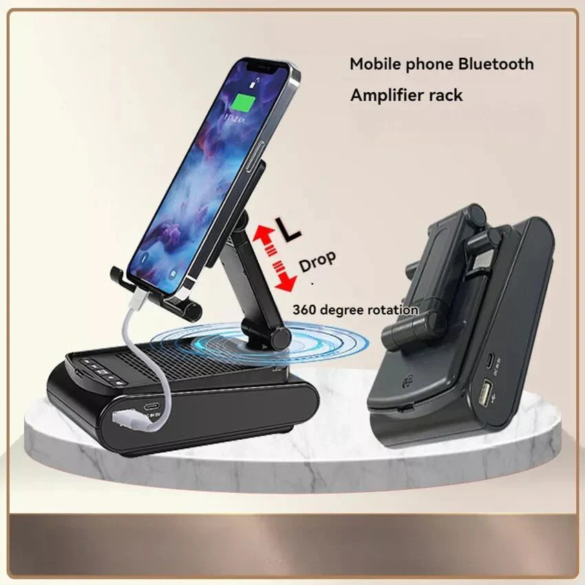 سماعة وحامل ذكي - Smart Speaker & Holder