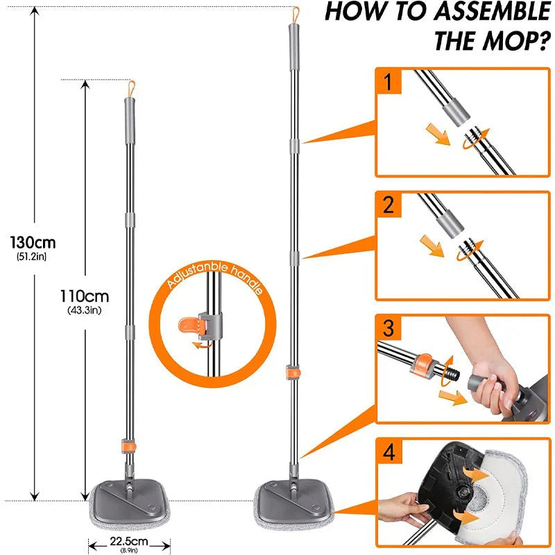 Rotating Spin Mop | ممسحة دوارة