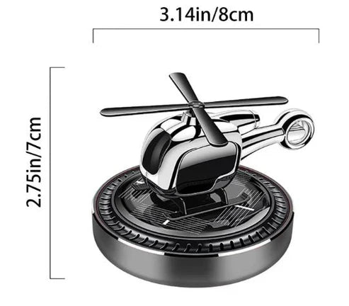عبير المروحية – Solar Helicopter Car Air Freshener