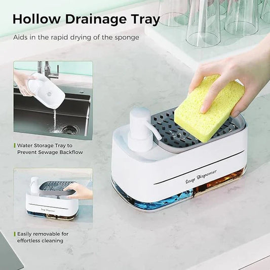 مجموعة موزع الصابون الذكية – Smart Soap Dispenser Set