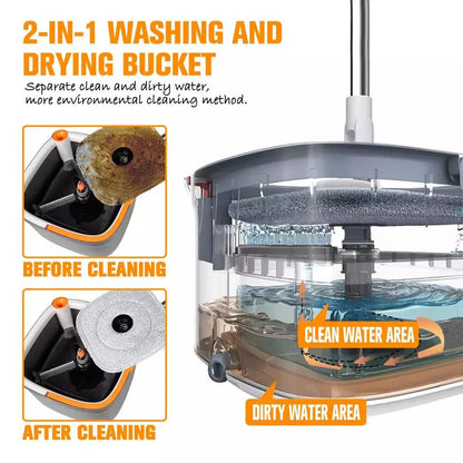 Rotating Spin Mop | ممسحة دوارة